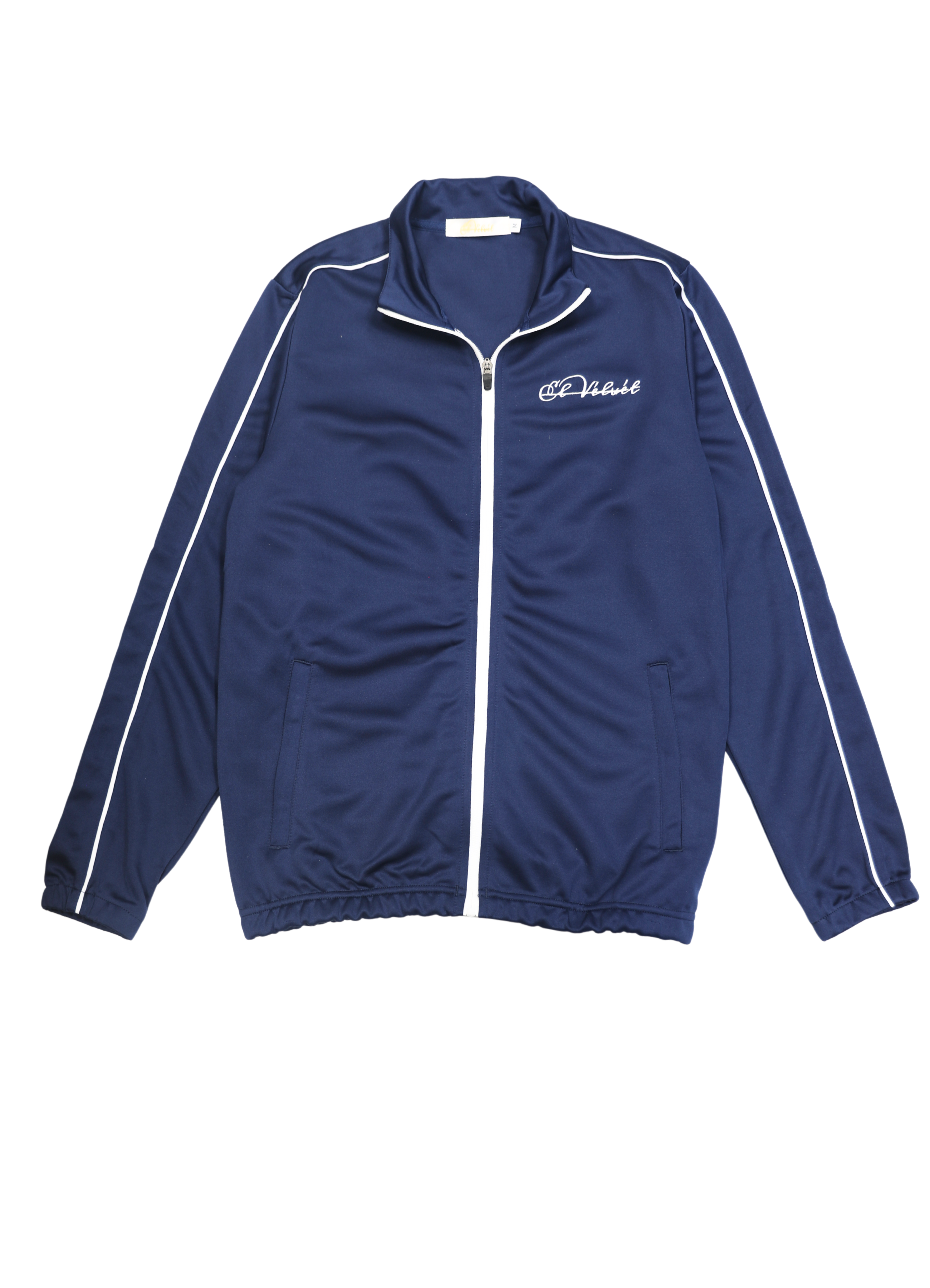 Navy Blue Striped Exodus Top